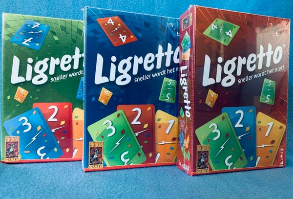 Ligretto bundel 3delig - Kaartspel