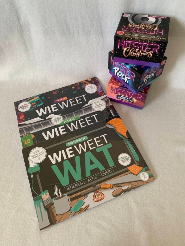 Hitster Christmas - Rock -TV & Wie Weet Wat Bundel