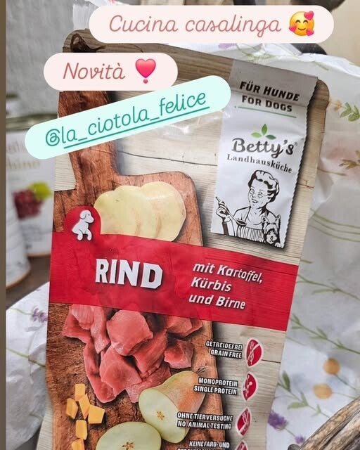 Betty's busta 125 gr Manzo