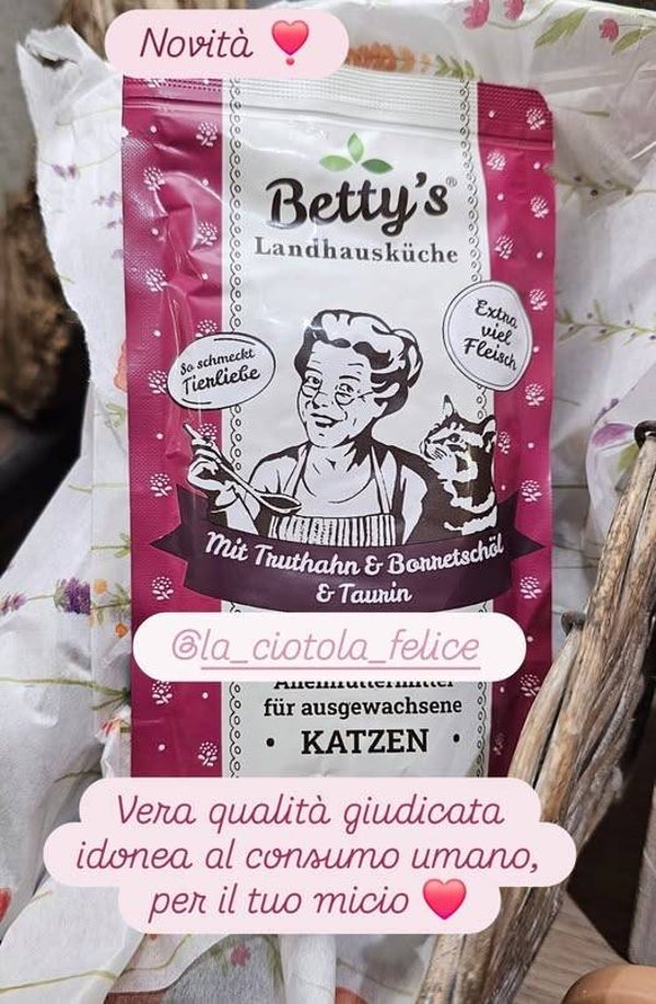 Betty's manzo e olio di boragine
