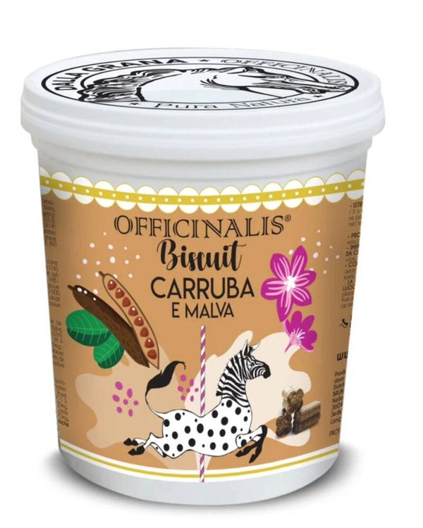 biscotti cavalli carubba e malva