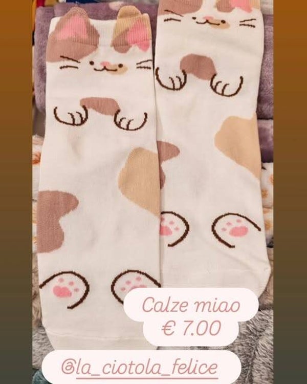 deliziose calze gatto