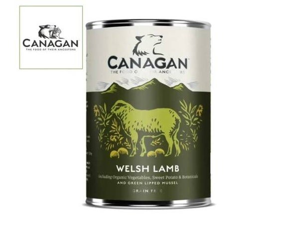 Canagan Welsh lamb 400 gr ideale alimentazione per cani