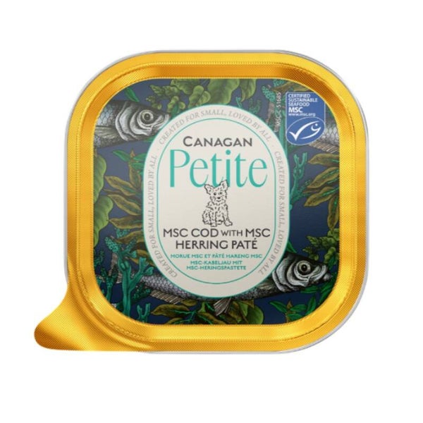 Canagan petite 100 gr Merluzzo e aringa ideale per cani di piccola taglia