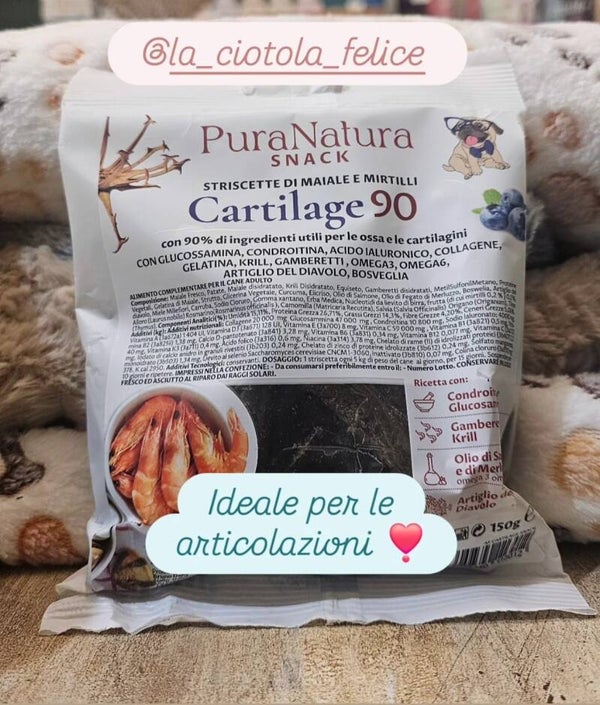 Cartilage snack per le articolazioni made in Italy per il tuo cane
