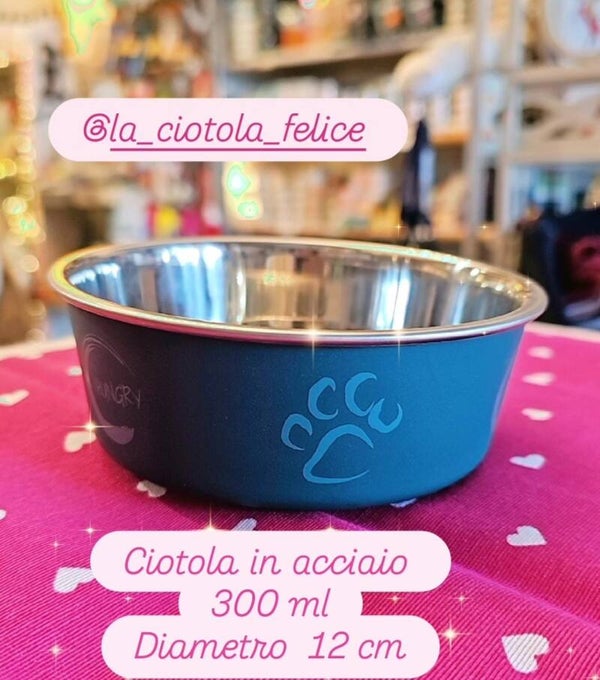 Ciotola acciaio Tiffany