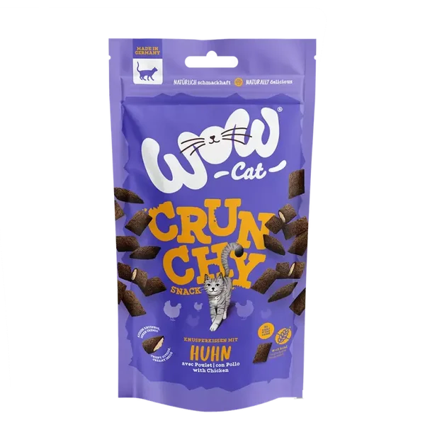 Snack premium per gatti Crunchy Snack con pollo Snack croccanti con ripieno cremoso