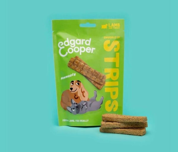 Strips Agnello e tacchino Edgard Cooper 75 gr