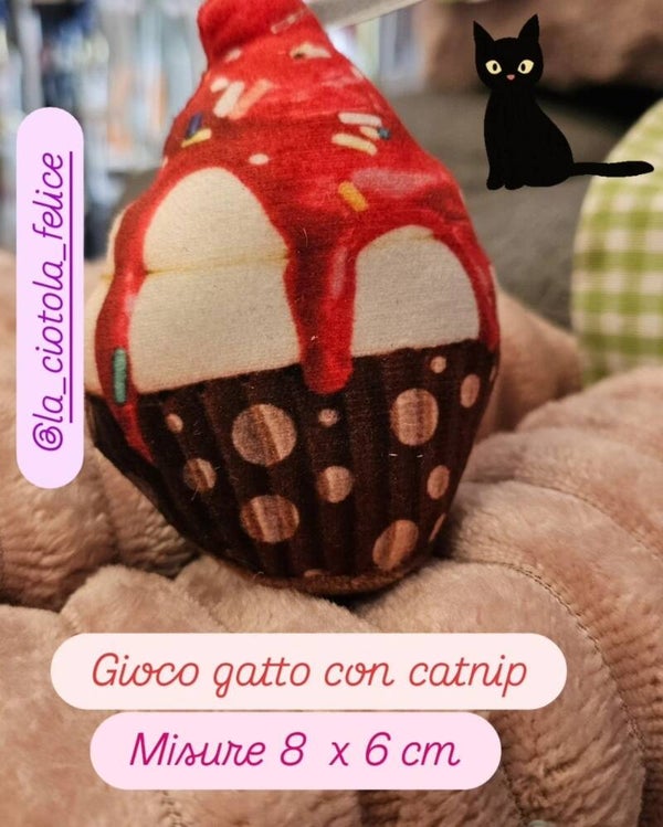 Gioco morbidoso per gatti con catnip