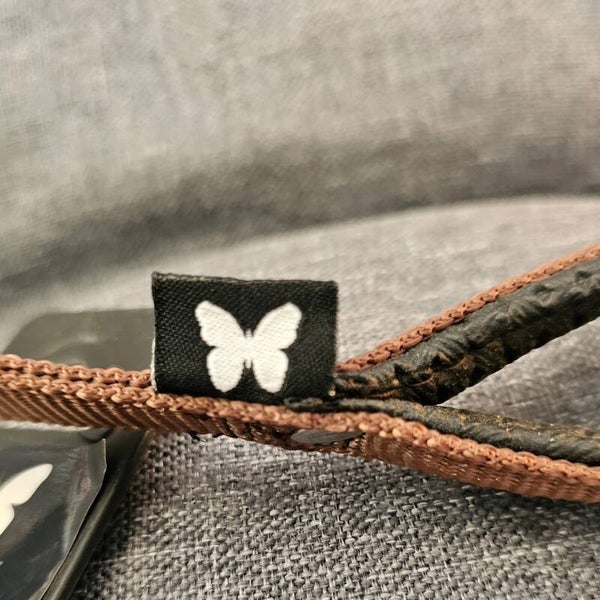 completo pettorina e guinzaglio Marrone