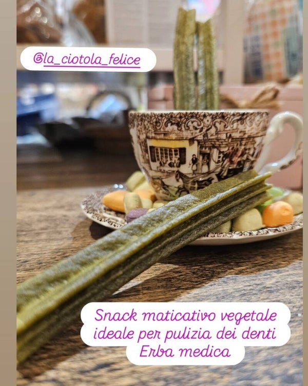 Masticativo Naturale ideale per tartaro e placca  estratto erba medica