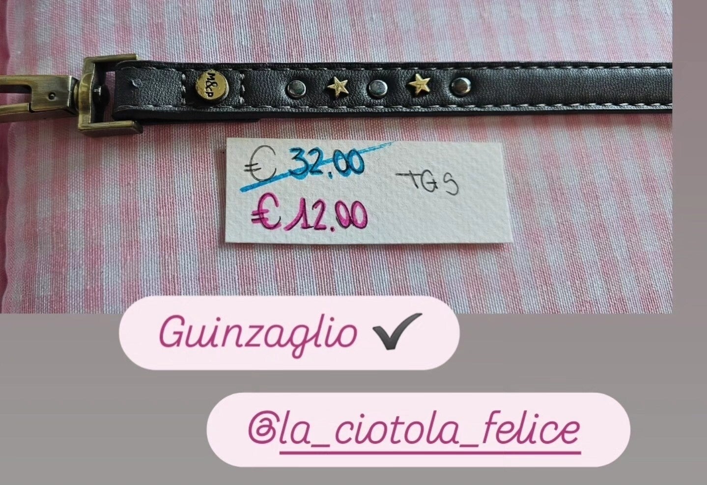 Guinzaglio Last Minute Milk and Pepper