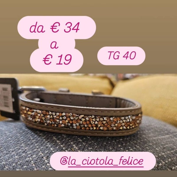 last minute collare Milk and Pepper tg 40