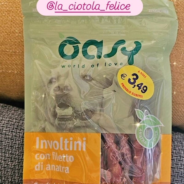 snack masticativo anatra