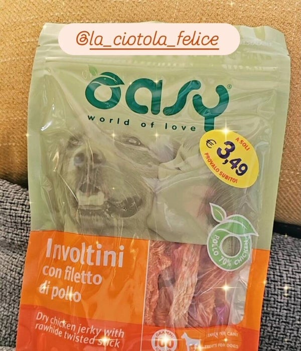 Snack masticativo Pollo