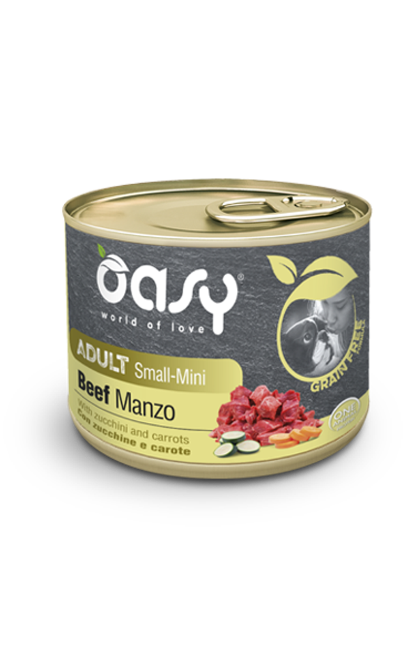 Oasy grain free 150 gr manzo