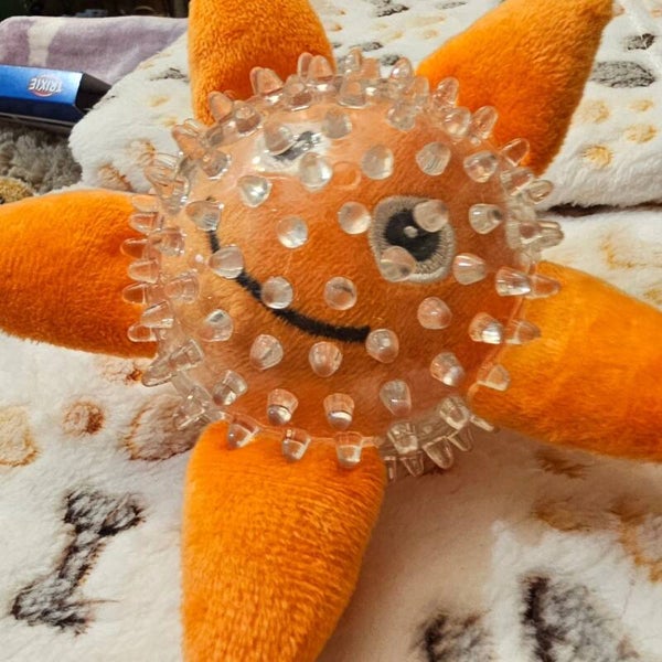 Palla peluche stella