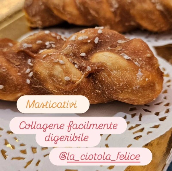 Masticativo naturale di collagene cm 15