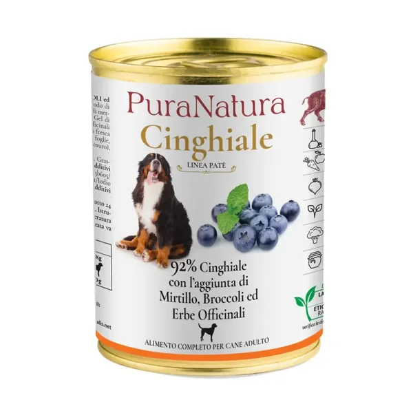 Alimento completo 400 gr cinghiale