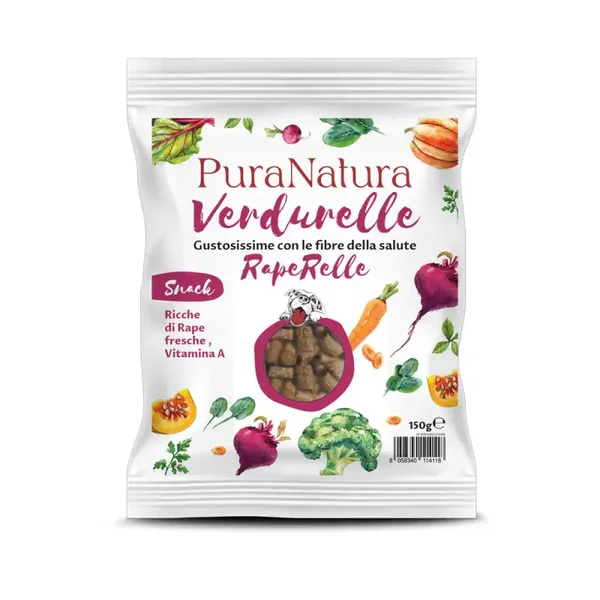 Raperelle snack gustoso e genuino made in Italy