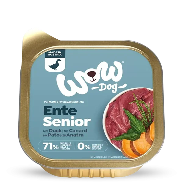 cibo umido super premium senior anatra 150 gr