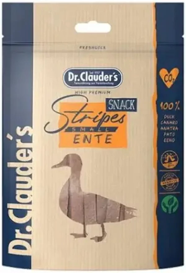 Striscette premio snack anatra cani e gatti