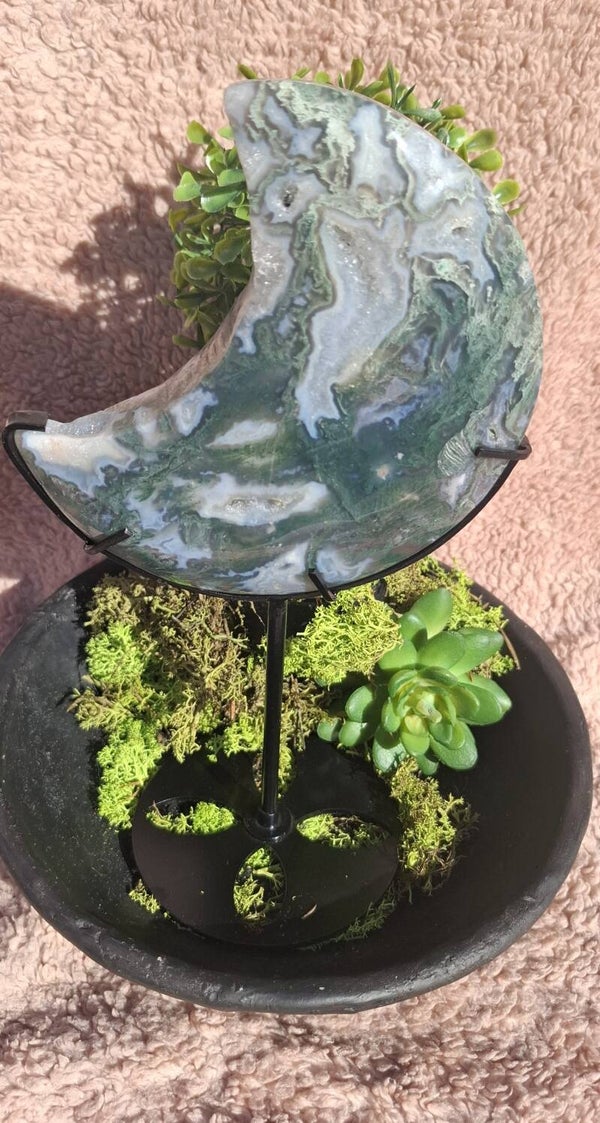 Mos agaat maan
