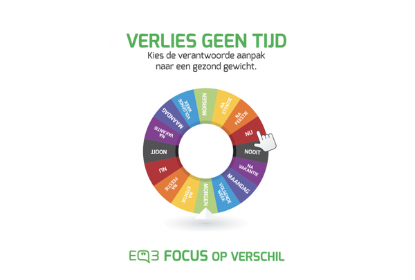 EQ3 'verlies geen tijd' infoboekje