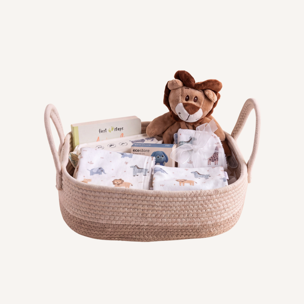 Ditzy Safari Friends Gift Basket