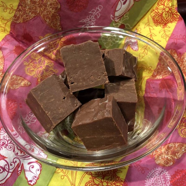 Melk chocolade fudge per 200 gram