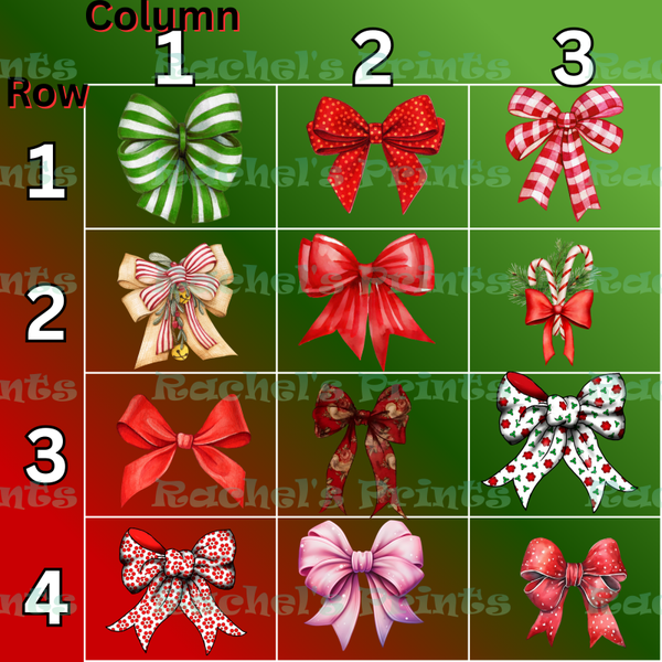 Christmas Bows 2