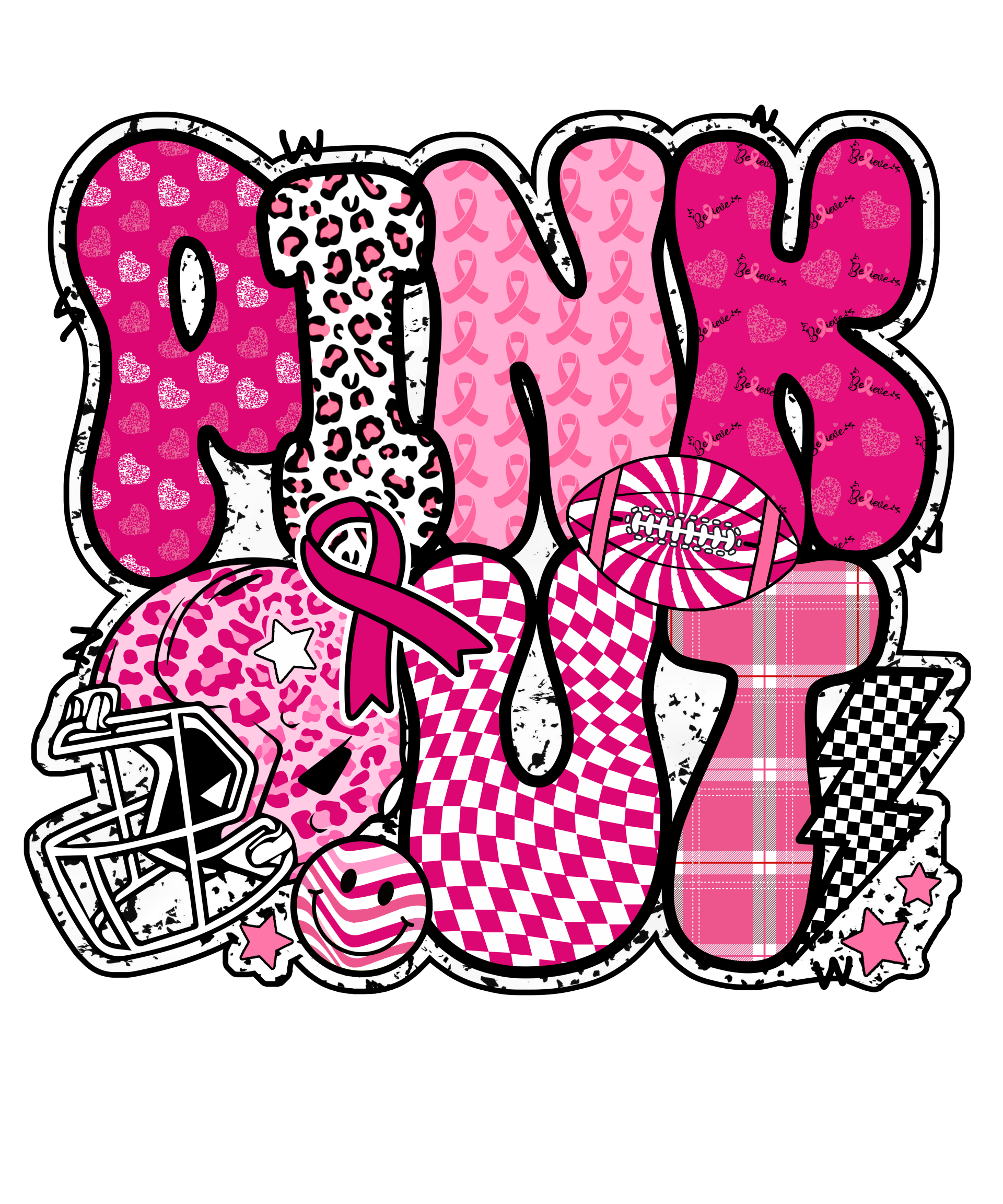 Pink Out Breast Cancer Football
