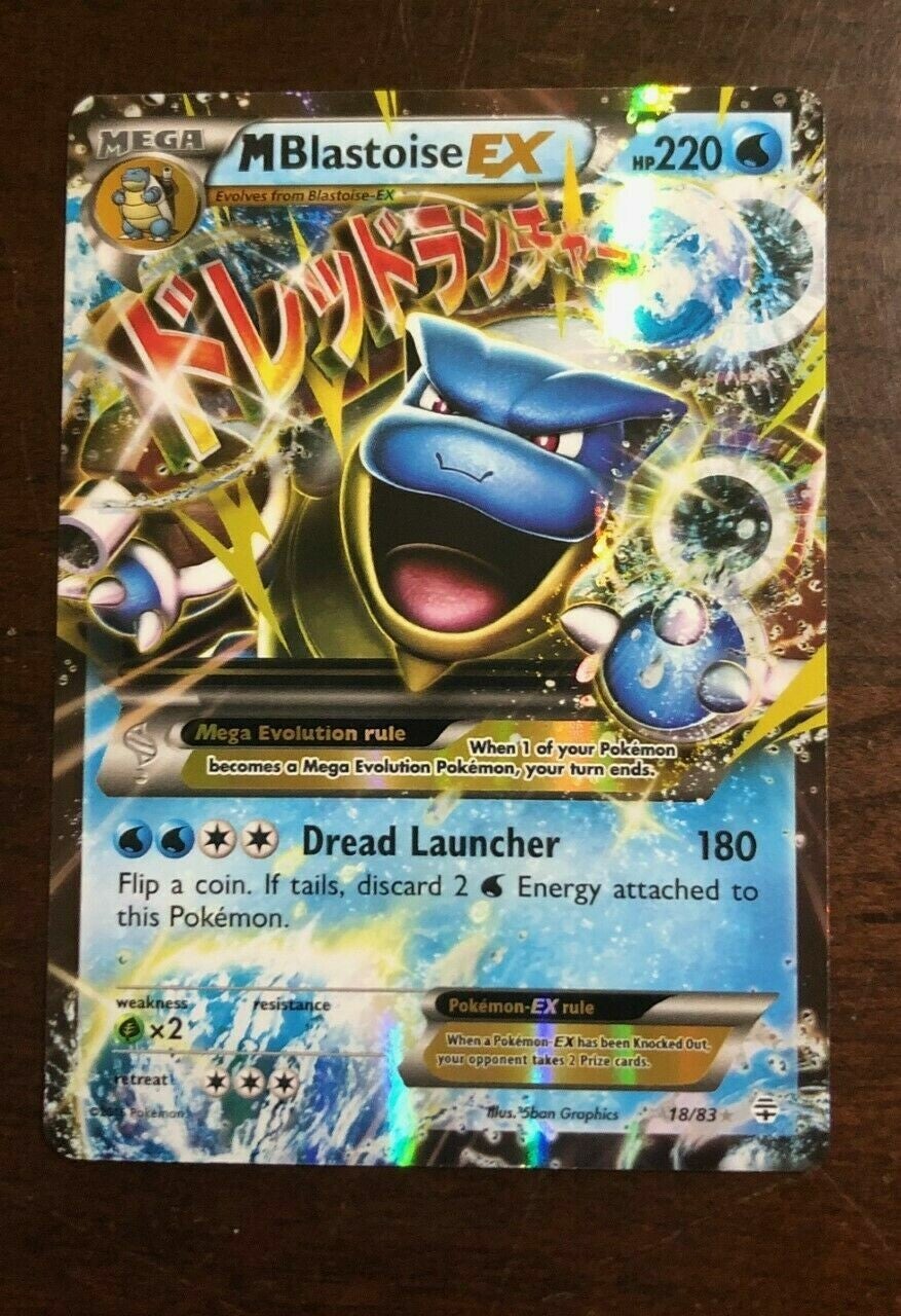 Mega blastoise ultra Rare holo