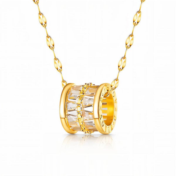 Necklace, 18K Gold Plated Steel 87356