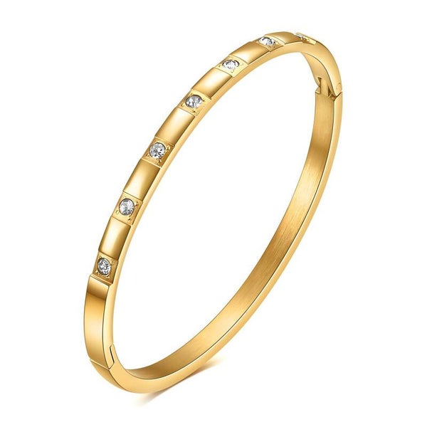 Bracelet, 18K Gold Plated Steel 87431