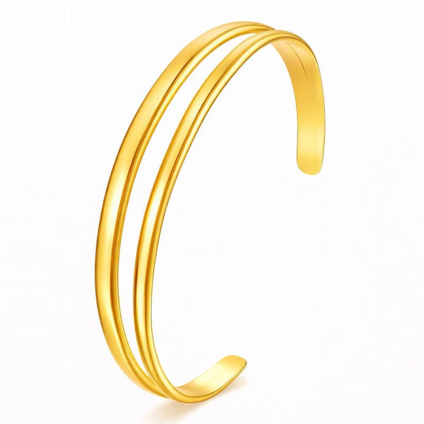 Bracelet, 18K Gold Plated Steel 87637