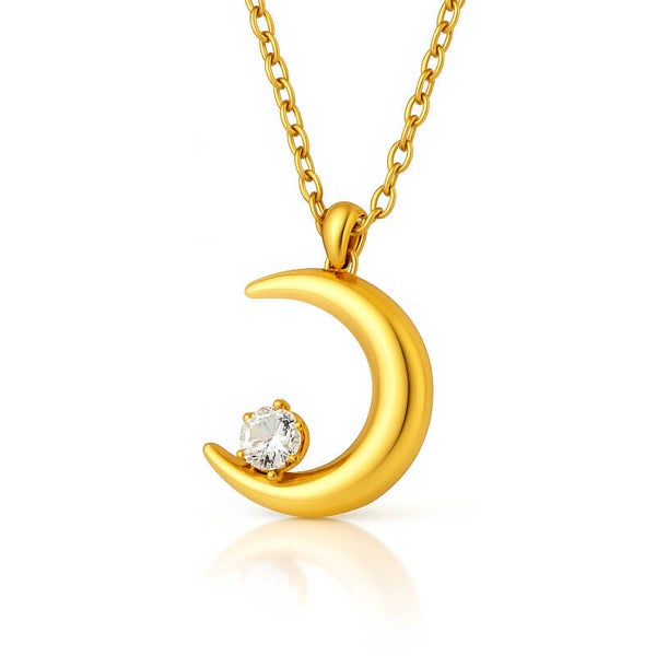 Necklace, 18K Gold Plated Steel 87798