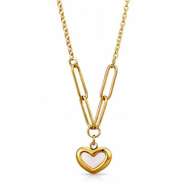 Necklace, 18K Gold Plated Steel 87875