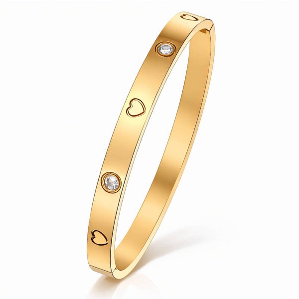 Bracelet, 18K Gold Plated Steel 88169