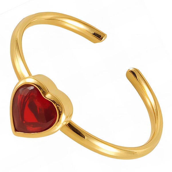 Ring, 18K Gold Plated Steel 89352