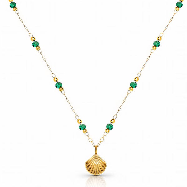 Necklace, 18K Gold Plated Steel 89599