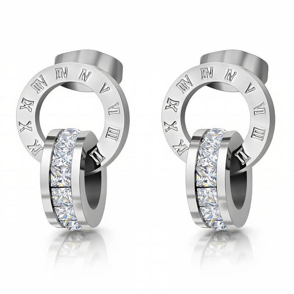 Earrings, Stainless Steel 89653