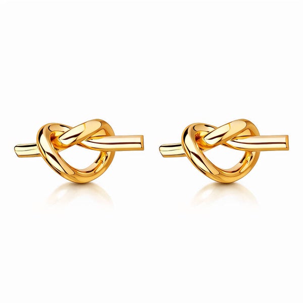 Earrings, 18K Gold Plated Steel 90246