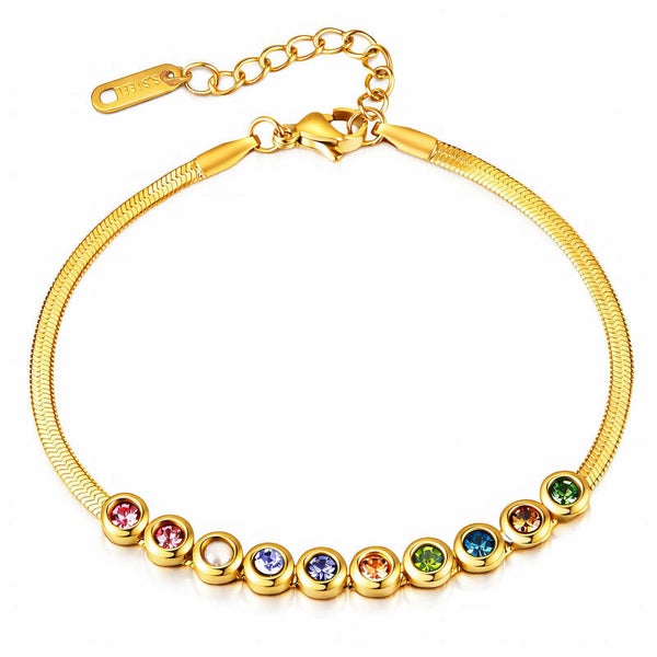 Bracelet, 18K Gold Plated Steel 90248