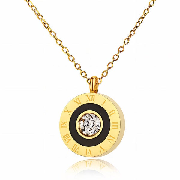 Necklace, 18K Gold Plated Steel 90314