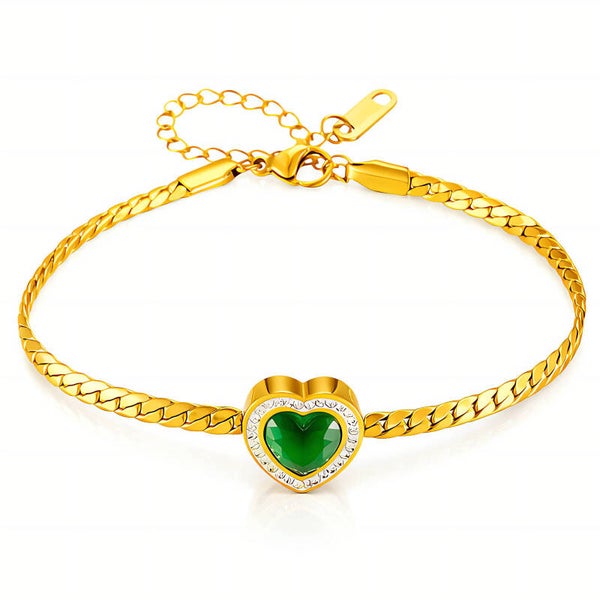 Bracelet, 18K Gold Plated Steel 90329