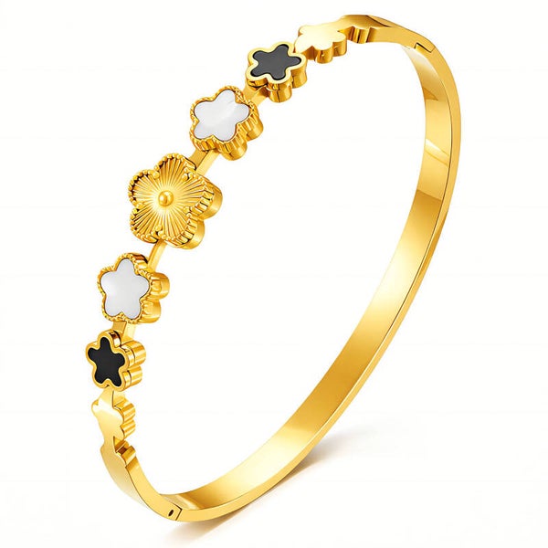 Bracelet, 18K Gold Plated Steel 91107