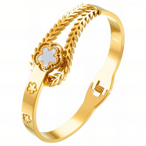 Bracelet, 18K Gold Plated Steel 91171