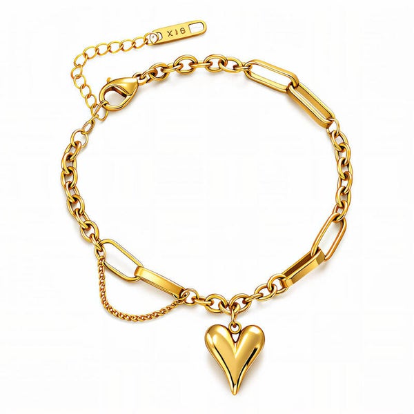 Bracelet, 18K Gold Plated Steel 91192