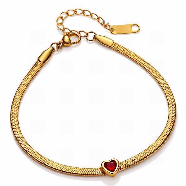 Bracelet, 18K Gold Plated Steel 91223